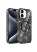 Чехол TPU Eclipse Sparkle (MagFit) для Apple iPhone 16 (6.1") Black