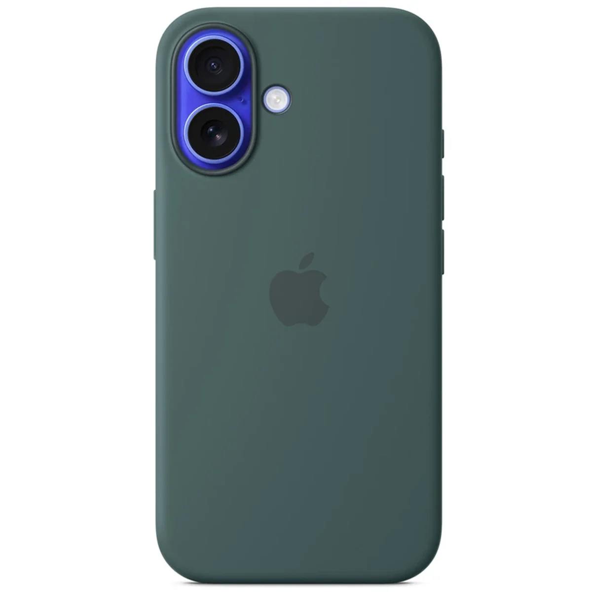 Чехол Silicone case (AAA) full with Magsafe and Animation для Apple iPhone 16 (6.1") Lake Green