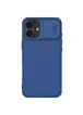 Карбоновая накладка Nillkin CamShield Pro для Apple iPhone 16 (6.1") Blue