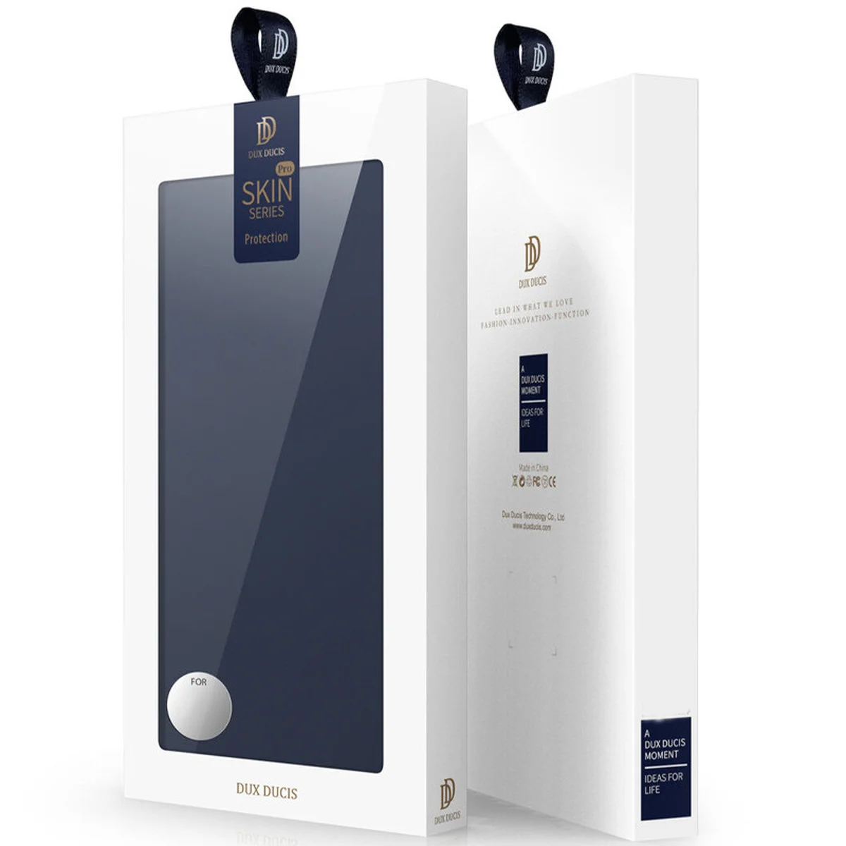 Чехол-книжка Dux Ducis с карманом для визиток для Apple iPhone 16 (6.1") Синий