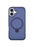 Чехол Ummi Colorful with MagSafe HQ Ring для Apple iPhone 16 (6.1") Dark Blue