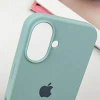 Чехол Silicone Case Full Protective (AA) для Apple iPhone 16 (6.1") Бирюзовый / Beryl