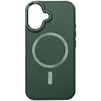 Кожаный чехол SnapCase with MagSafe для Apple iPhone 16 (6.1") Green