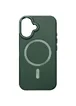 Кожаный чехол SnapCase with MagSafe для Apple iPhone 16 (6.1") Green