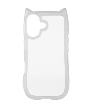 Чехол TPU Cat для Apple iPhone 16 (6.1") Transparent