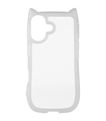 Чохол TPU Cat для Apple iPhone 16 (6.1") Transparent