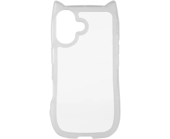 Чехол TPU Cat для Apple iPhone 16 (6.1") Transparent