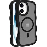 Чехол TPU+PC Undine with MagSafe для Apple iPhone 16 (6.1") Black