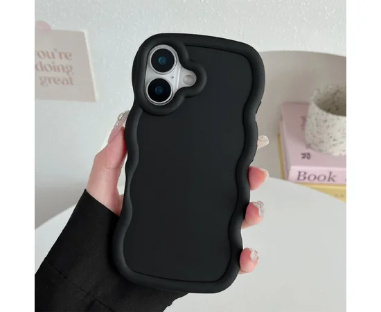 Чехол TPU Ripple для Apple iPhone 16 (6.1") Black