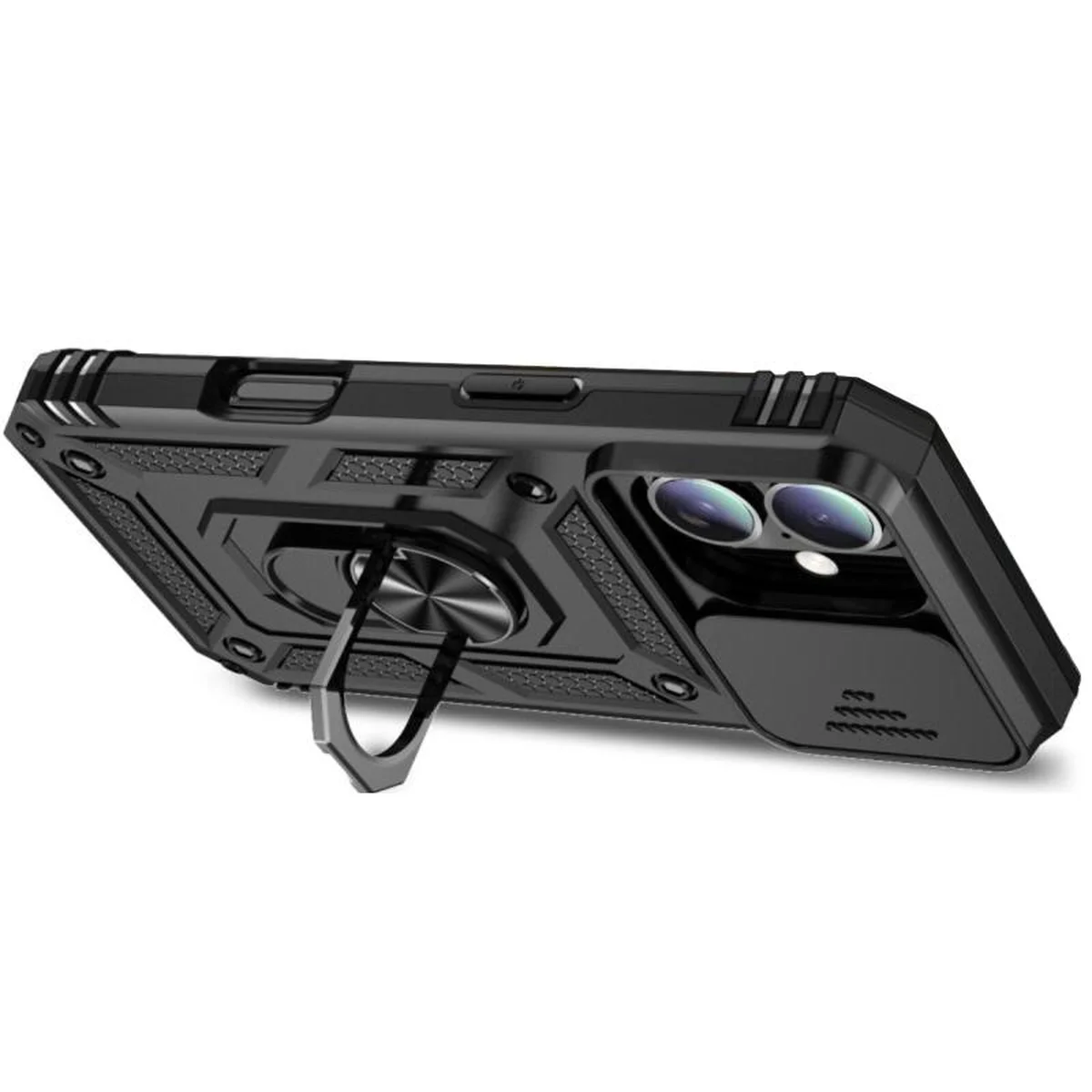 Чехол Ummi Camshield Serge Ring для Apple iPhone 16 (6.1") Черный / Black