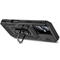 Чехол Ummi Camshield Serge Ring для Apple iPhone 16 (6.1") Черный / Black