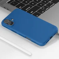 Чехол Nillkin Matte Pro для Apple iPhone 16 (6.1") Синий / Blue