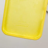 Чехол Silicone Case Full Protective (AA) для Apple iPhone 16 (6.1") Желтый / Yellow
