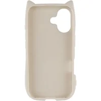 Чехол TPU Cat для Apple iPhone 16 (6.1") Antique White
