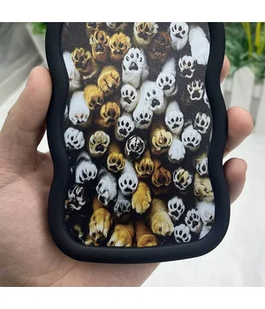 Чехол TPU Cloudy Pictures для Apple iPhone 16 (6.1") Paws