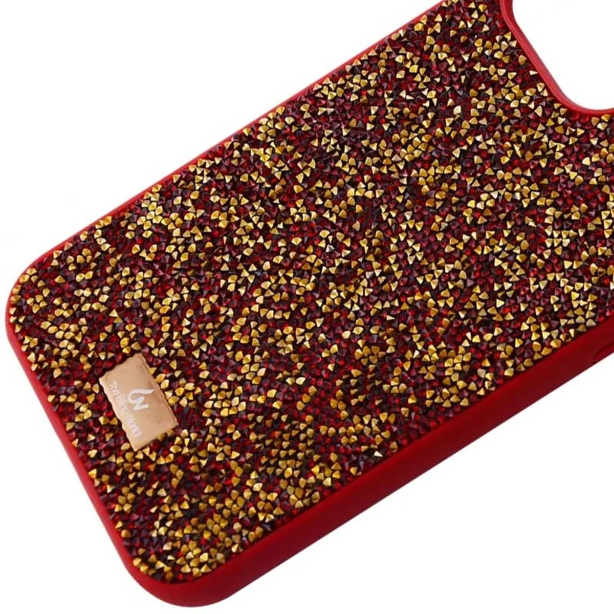 TPU чехол Bling World Rock Diamond для Apple iPhone 16 (6.1") Красный