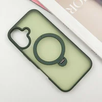 Чехол Ummi Colorful with MagSafe HQ Ring для Apple iPhone 16 (6.1") Green