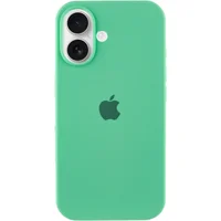 Чехол Silicone Case Full Protective (AA) для Apple iPhone 16 (6.1") Зеленый / Spearmint