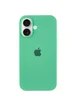 Чехол Silicone Case Full Protective (AA) для Apple iPhone 16 (6.1") Зеленый / Spearmint