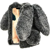 Чохол TPU Rabbit для Apple iPhone 16 (6.1") Grey