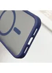 TPU+PC чехол Metal Buttons with MagSafe для Apple iPhone 16 (6.1") Синий