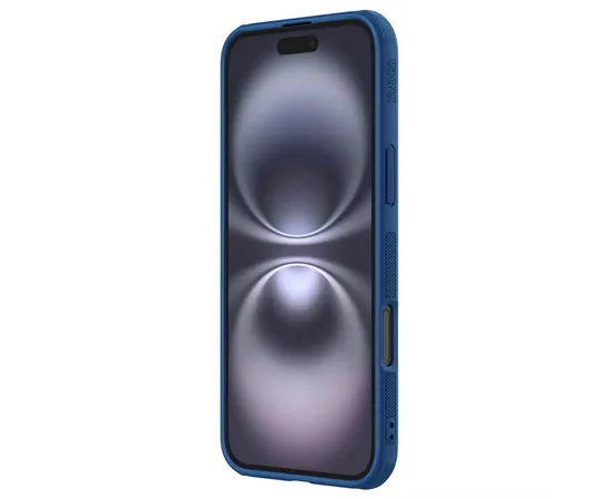 Чехол Nillkin Matte Pro для Apple iPhone 16 (6.1") Синий / Blue