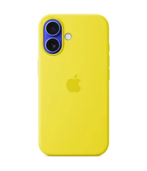 Чохол Silicone case (AAA) full with Magsafe and Animation для Apple iPhone 16 (6.1") Star Fruit