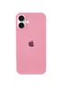 Чохол Silicone Case Full Protective (AA) для Apple iPhone 16 (6.1") Рожевий / Light pink