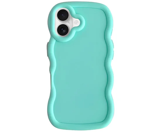 Чехол TPU Ripple для Apple iPhone 16 (6.1") Turquoise