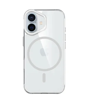 Чохол TPU Space Case Apex with MagSafe для Apple iPhone 16 (6.1") Silver