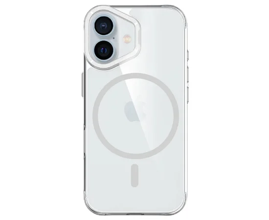 Чехол TPU Space Case Apex with MagSafe для Apple iPhone 16 (6.1") Silver