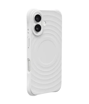 Чехол TPU Orbit with MagSafe для Apple iPhone 16 (6.1") White