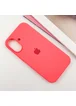 Чехол Silicone Case Full Protective (AA) для Apple iPhone 16 (6.1") Арбузный / Watermelon red
