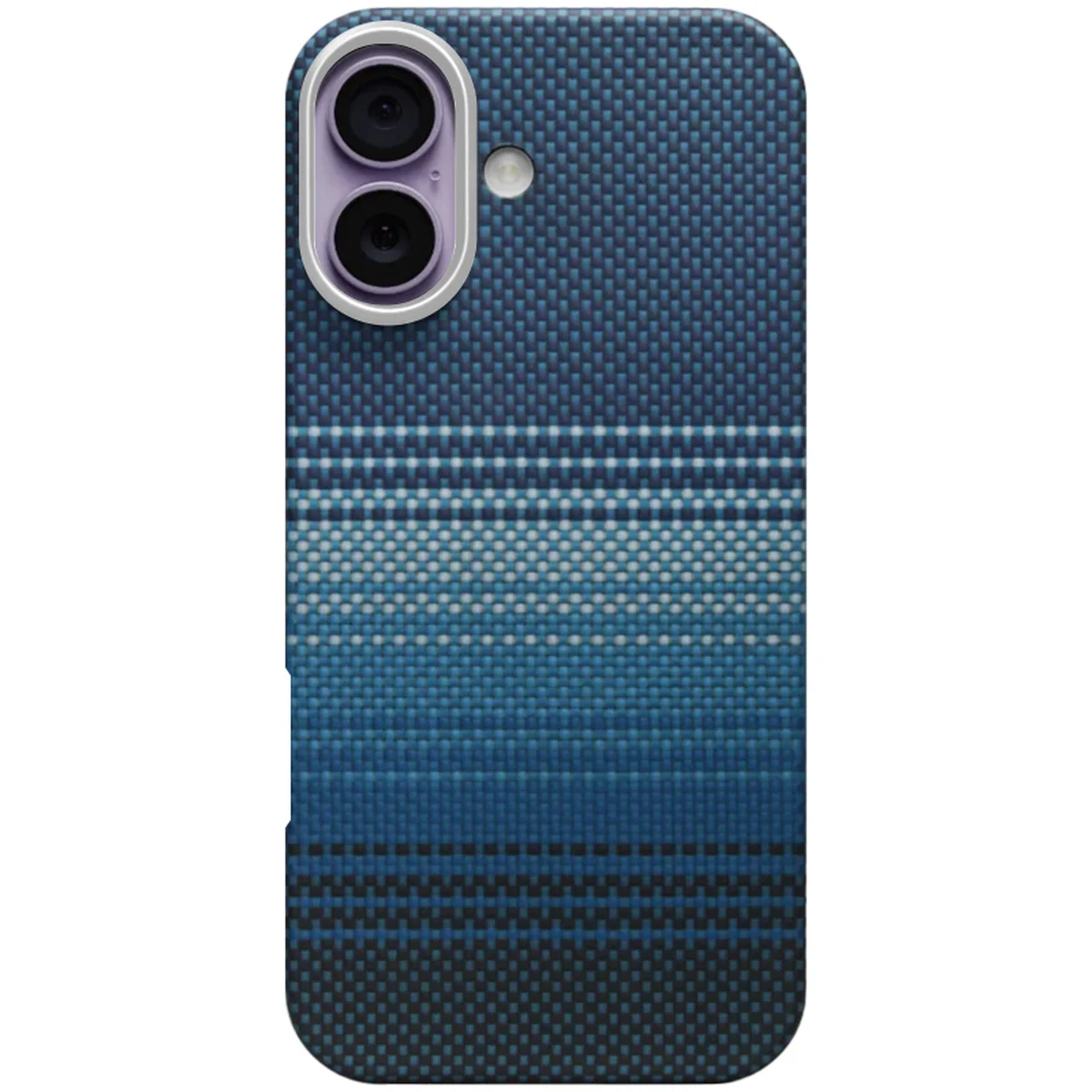 Чехол PC Carbon Protection Slim with MagSafe для Apple iPhone 16 (6.1") Blue