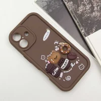 Чохол TPU Toys Case для Apple iPhone 16 (6.1") Brown / Sweet