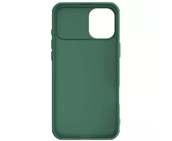 Карбоновая накладка Nillkin CamShield Pro для Apple iPhone 16 (6.1") Deep Green
