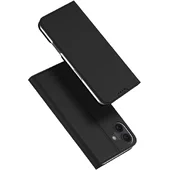 Чехол-книжка Dux Ducis с карманом для визиток для Apple iPhone 16 (6.1") Черный