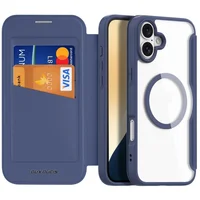 Чохол-книжка Dux Ducis Skin X Pro with MagSafe Apple iPhone 16 (6.1") Blue