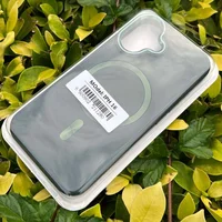 Кожаный чехол SnapCase with MagSafe для Apple iPhone 16 (6.1") Green