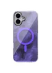 Чохол TPU Shiny Mountain (MagFit) для Apple iPhone 16 (6.1") Purple