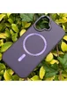 Кожаный чехол SnapCase with MagSafe для Apple iPhone 16 (6.1") Dark Purple