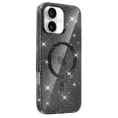 Чохол TPU Eclipse Sparkle (MagFit) для Apple iPhone 16 (6.1") Black