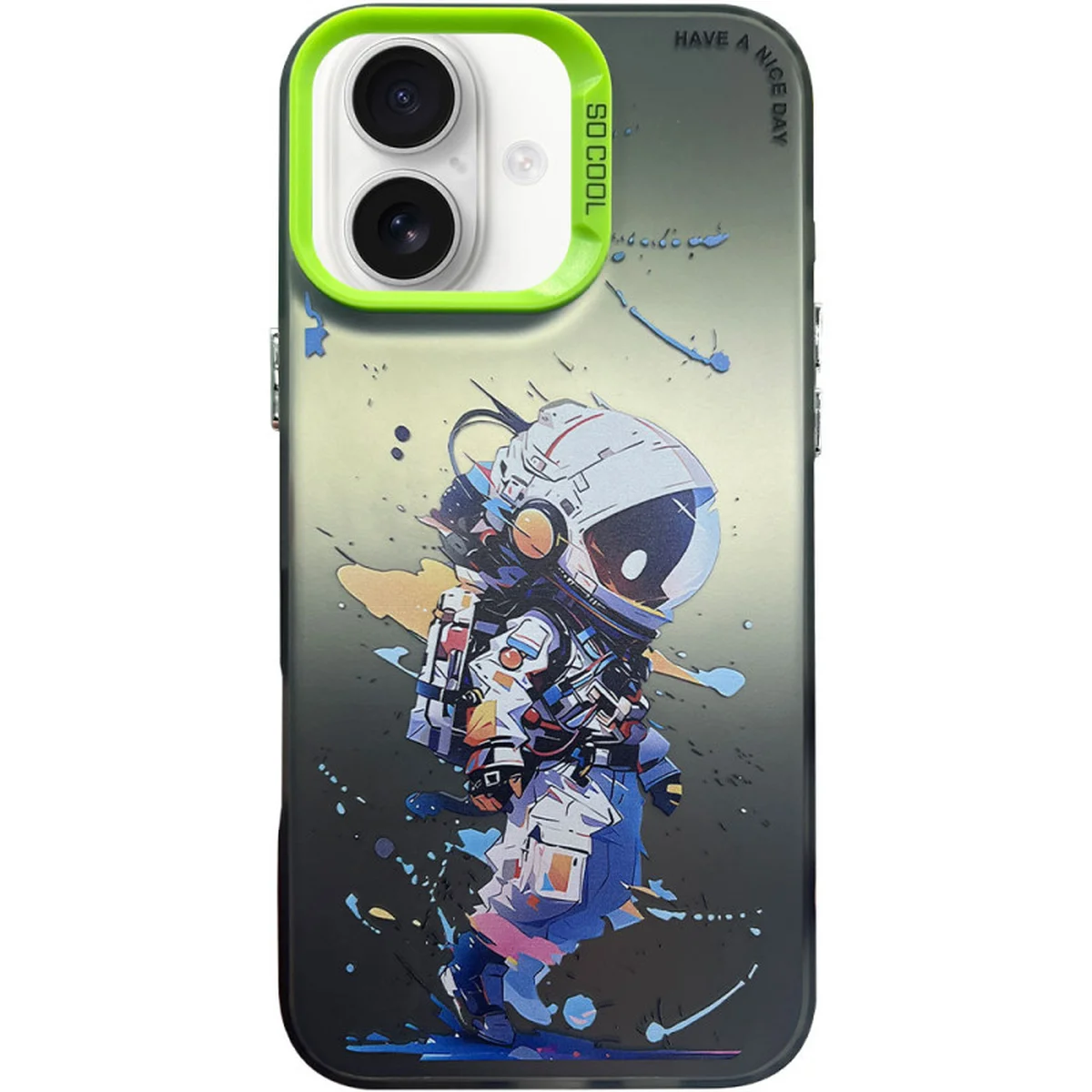 Чехол TPU+PC So Cool для Apple iPhone 16 (6.1") Astronaut