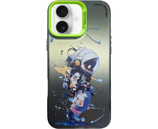 Чехол TPU+PC So Cool для Apple iPhone 16 (6.1") Astronaut