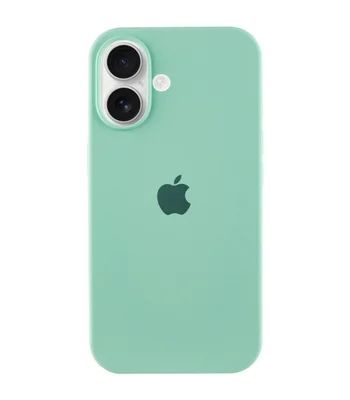 Чохол Silicone Case Full Protective (AA) для Apple iPhone 16 (6.1") Бірюзовий / Turquoise