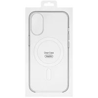 Чехол Clear Case (AAA) with MagSafe and Animation для Apple iPhone 16 (6.1") Clear