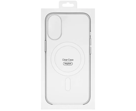 Чехол Clear Case (AAA) with MagSafe and Animation для Apple iPhone 16 (6.1") Clear