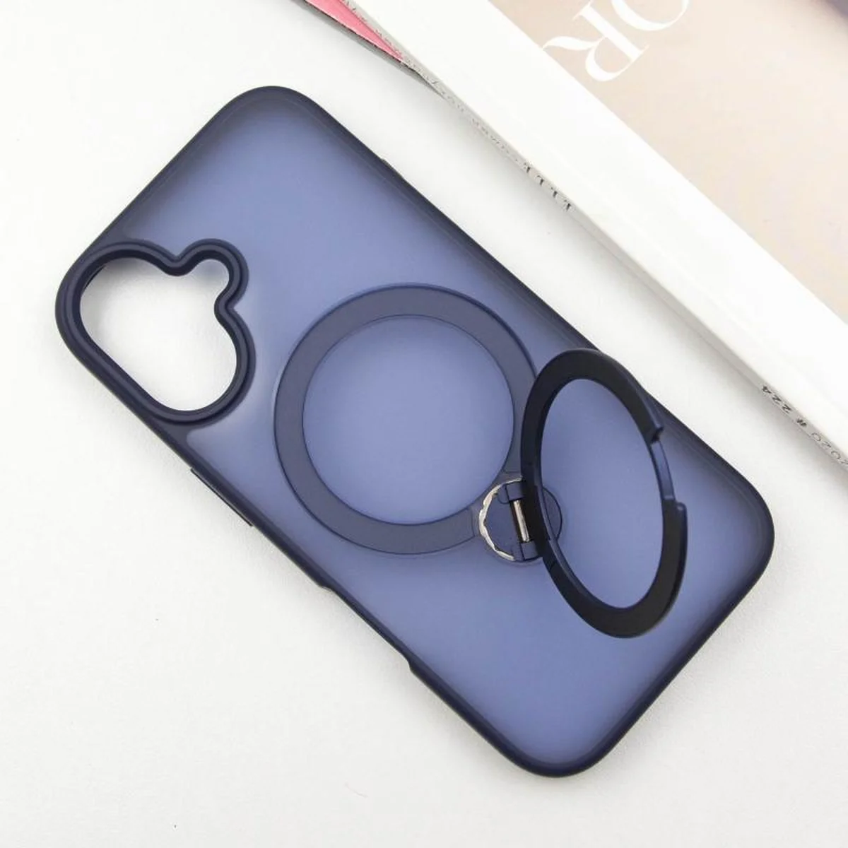 Чохол Ummi Colorful with MagSafe HQ Ring для Apple iPhone 16 (6.1") Dark Blue