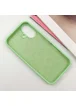Чехол Silicone Case Full Protective (AA) для Apple iPhone 16 (6.1") Зеленый / Pistachio