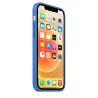 Чехол Silicone Case Full Protective (AA) для Apple iPhone 16 (6.1") Синий / Capri Blue